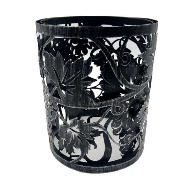 Scentsy Grape Vine Metal Black Warmer Wrap ONLY - Picture 1 of 11